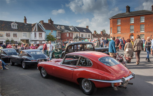 The inaugural Reepham Classic Car and Bike Festival featured some 75 cars, around a dozen bikes ' and a tractor. Photo: John Tym
