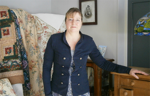 Andrea Gosling, owner and proprietor of Rococo Loco, the new antiques shop opened in Norwich Road, Reepham