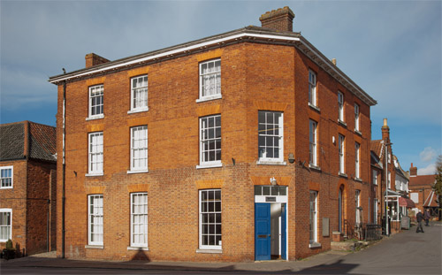 The Original Cottage Company will shortly complete the purchase of the Bank Chambers building in Reepham's Market Place. Photo: John Tym www.tympix.com