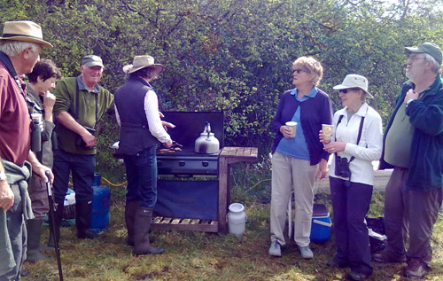Breakfast at the Whitwell Common open morning