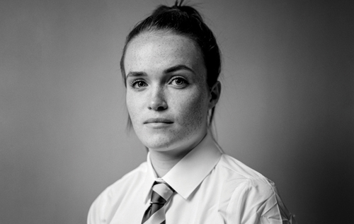 Charlotte Price plays a missing Norfolk schoolgirl, Susan Kemp, in Rob John's new play Into Thin Air