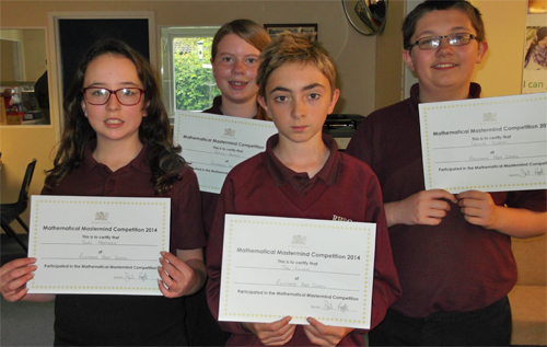 Left to right: Suki Martinez, Emily Green, Jak Fuller and Lewis Clarke