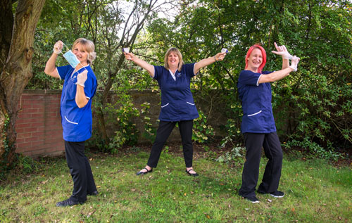 The team at Heart to Heart Home Care Agency: Jo, Carolyn and Danni.