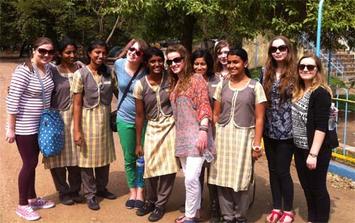 Reepham College students forming close friendships with their Indian exchange partners in Chennai ' friendships started this way can last for life