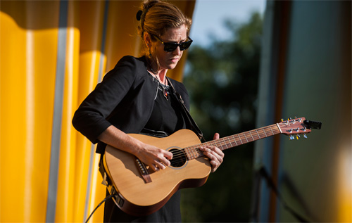 The Reepham 14 line-up included a rare UK appearance by Australian singer-songwriter Lecia Louise