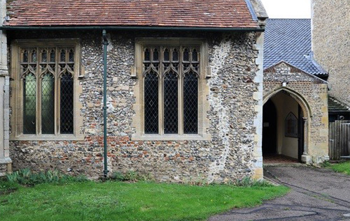 The memorial site at St Mary's Reepham. Photos: submitted