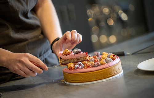 Patisserie Workshop ' Chocolate and Raspberry Tart with Rebecca Heath, 19 February. Photos: Wolterton