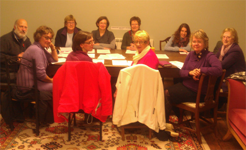 The inaugural meeting of Reepham Good Neighbour Scheme on 4 November