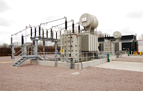 Further work will be undertaken at Sheringham Shoal Offshore Wind Farm's electricity substation at Salle. Image supplied by Statkraft taken by www.chpv.co.uk
