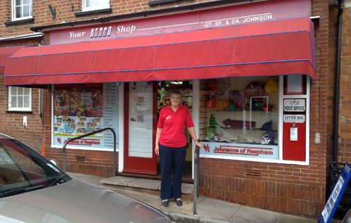 Janet Clarke will celebrate 25 years working at Johnson's of Reepham in September. Photo: Mike Cowdrey