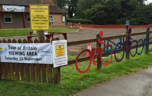 A cycle event fun day is being held at Cawston Village Hall from 10 am ' 2 pm