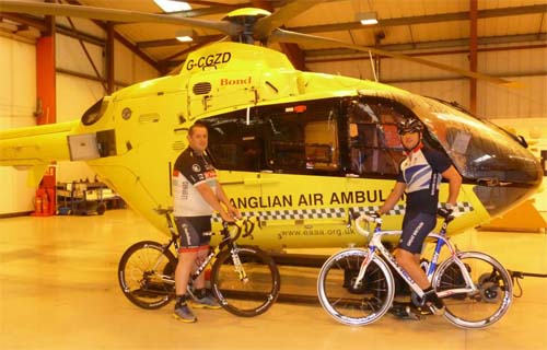 Matthew Willimott (left) and Pete Dennes, directors of Cycle Sportives UK