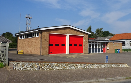 Reepham Fire Station. Photo: '© Reepham Community Press