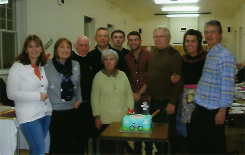 George Johnson and family