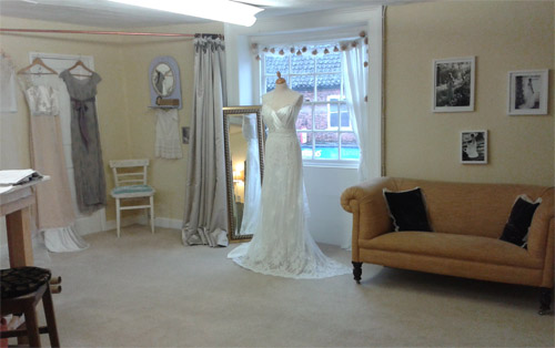 Katrine Mogensen's studio in Ivy House, Market Place, Reepham