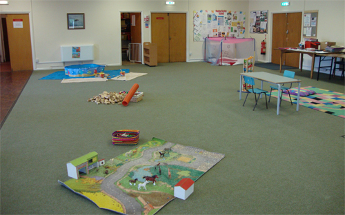 Reepham Nursery School has been operating for many years in the pavilion on Stimpson's Piece