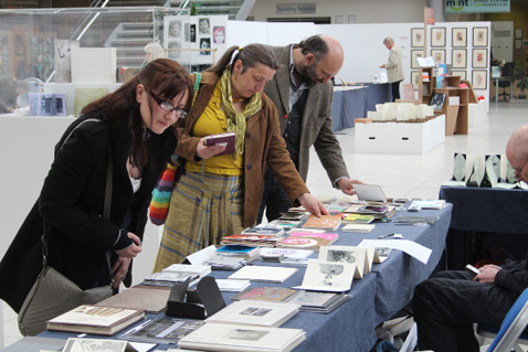Turn the Page artists book fair will be held on 3-4 May at The Forum in Norwich