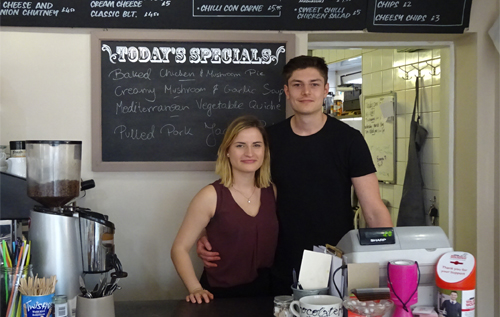 Paula Wonaszek and Oliver Barker. Photos: '© Reepham Community Press