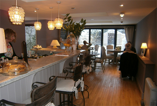 Hampton's Tea Parlour is open from 10 am to 5 pm, Monday to Saturday